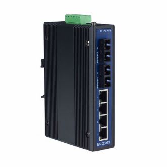 Advantech EKI-2526S 4FE+2FE SC Single-mode Unmanaged Ethernet Switch