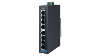 Advantech EKI-2528NI 5FE Unmanaged Ethernet Switch, -40~75℃