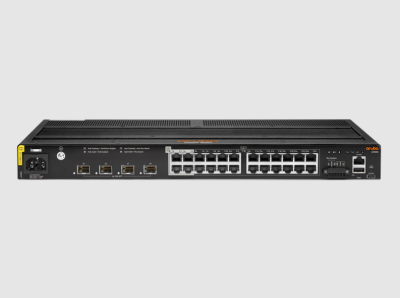 Aruba 4100i 24-port 1GbE (20-port Class 4 POE and 4-port Class 6 POE) 4-port SFP+ Switch