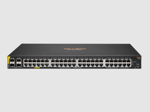 Aruba Networking CX 6000 48G Class4 PoE 4SFP 740W Switch