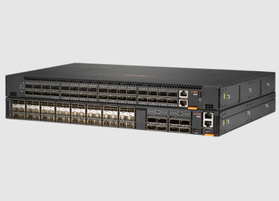 Aruba 8325-48Y8C 48-port 25G SFP/SFP+/SFP28 8-port 100G QSFP+/QSFP28 Front-to-Back 6 Fans 2 DC Bdl