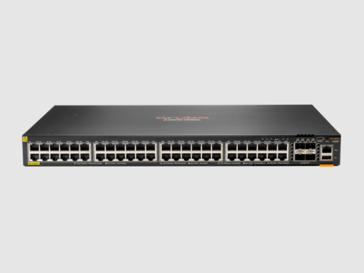 Aruba 6300F 48-port 1GbE Class 4 PoE and 4-port SFP56 Switch