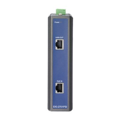 Advantech EKI-2701PSI 1GE PoE Splitter, IEEE802.3af, 44~57VDC, -40~75℃