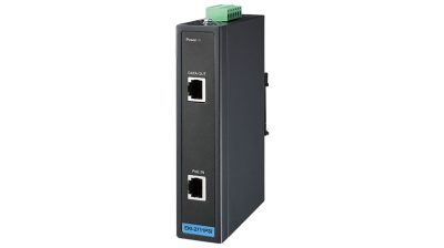 Advantech EKI-2711PSI 1GE PoE Splitter, IEEE 802.3af/at, -40~75℃