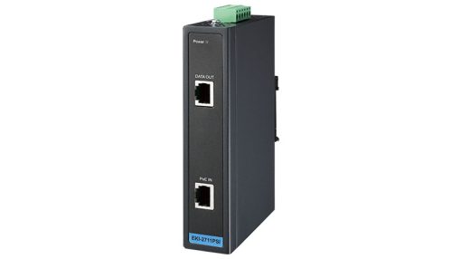 Advantech EKI-2711PSI 1GE PoE Splitter, IEEE 802.3af/at, -40~75℃