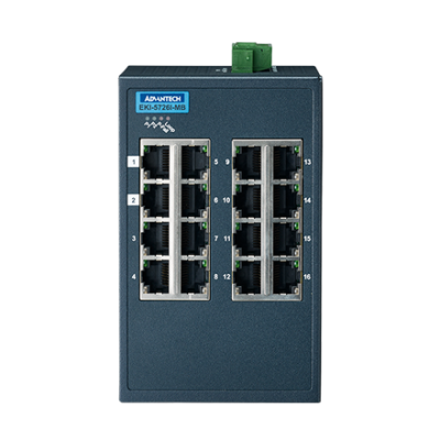 Advantech EKI-5726I-MB 16 port Entry-Level Managed Switch