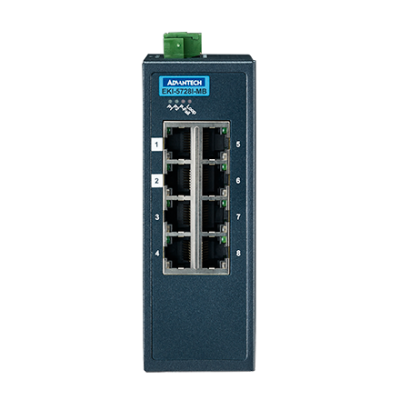 Advantech EKI-5728I-MB 8 Ports Entry-Level Managed Switch