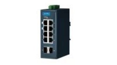 Advantech EKI-5729FI-MB 8-Port + 2 SFP Entry-Level Managed Switch