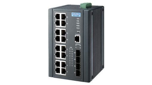 Advantech EKI-7720G-4FPI 16GE PoE + 4G SFP Ports Managed Industrial PoE Switch