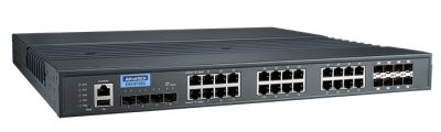 Advantech EKI-9728G-4X8CI 4 x 10GbE + 16GE + 8GE Combo L3 Managed Ethernet Switch, -40~85℃