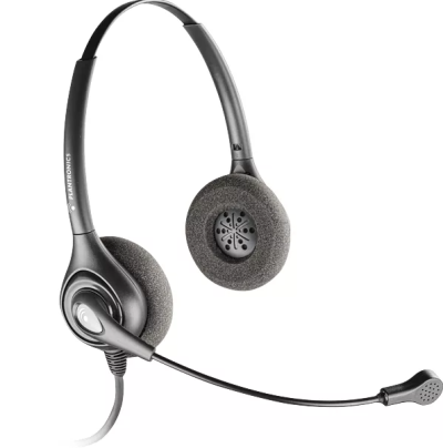 Poly Supraplus SDS 2491-02: Binaural, NC Dynamic Microphone, 4 Pin Quick Disconnect