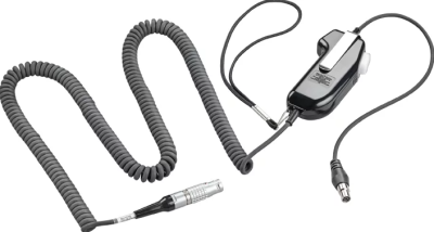 Poly Corded PTT Adapter, Dual Channel SHS 2005-02: Add = 681 OHMS