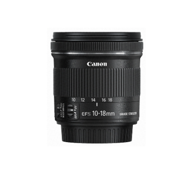 Canon Wide Angle Lens - EF-S 10-18mm f/4.5-5.6 IS STM