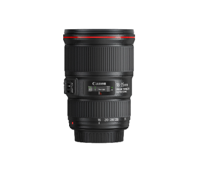 Canon Wide Angle Lens - EF 16-35mm f/4L IS USM