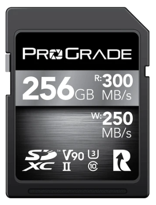 ProGrade Digital 256GB SDXC UHS-II V90 300R Memory Card
