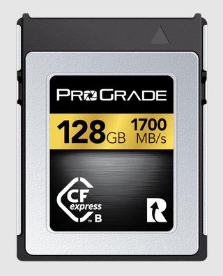 ProGrade Digital 128GB CFexpress™ 2.0 Type B Memory Card (Gold) 1700
