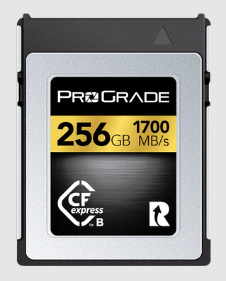 ProGrade Digital 256GB CFexpress™ 2.0 Type B Memory Card (Gold) 1700