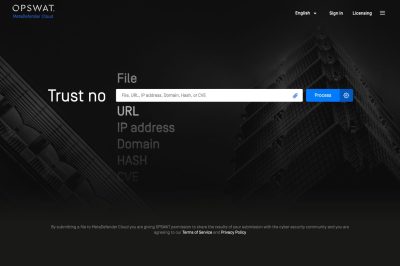 MetaDefender Cloud OPSWAT MetaDefender Cloud