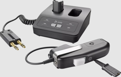 Poly CA22CD Cordless PTT (Push-To-Talk) Adapter