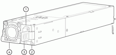 Juniper JPSU-1600W-AC-AFO AC Power Supply