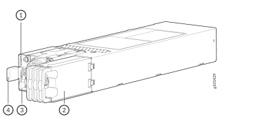 Juniper QFX5700 DC PS 3000W, AFO Power Supply