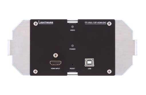 Lightware FP-VINX-110P-HDMI-ENC-GES4 Floorplate AV Over IP Scaling Multimedia Extender with USB K+M and PoE Support