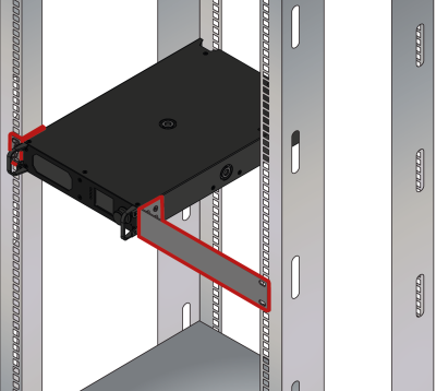 Lightware Half Rack Mounting Kit