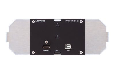 Lightware FP-VINX-110P-HDMI-ENC-GES9 Floorplate AV Over IP Scaling Multimedia Extender with USB K+M and PoE Support