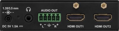 Lightware DA2HDMI-4K-Plus-A HDMI Distribution Amplifier with Audio Embedder, De-Embedder and HDCP