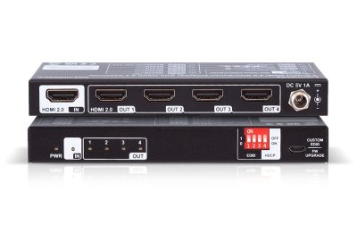 Lightware DA4-HDMI20-C HDMI Distribution Amplifier EDID Management and HDCP 2.3 Support