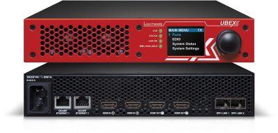 Lightware UBEX-PRO20-HDMI-F100 Optical AV Over IP Video System for 10G Networks