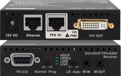 Lightware DVI-HDCP-TPS-RX95 TPS Extender for Single CATx Cable with HDCP 2.2 (Discontinued)
