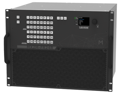 Lightware MX2M-FR24R-RFP Modular 24x24 4K Hybrid Matrix Switcher