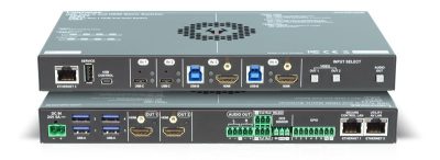 Lightware UCX-4x2-HC30 Universal Matrix Switcher with HDMI 2.0 and USB-C Connectivity