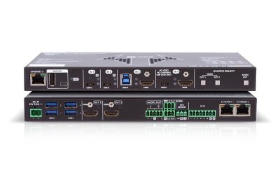 Lightware UCX-4x2-HC40 Universal Switcher with HDMI 2.0 and USB-C Connectivity
