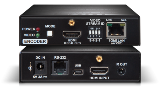 Lightware VINX-120-HDMI-ENC AV Over IP Scaling Multimedia Extender with USB K+M, RS-232 and IR