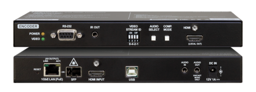 Lightware VINX-120AP-HDMI-ENC AV Over IP Scaling Multimedia Extender with USB K+M, RS-232 and IR