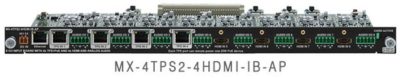 Lightware MX-4TPS2-4HDMI-IB-AP TPS and HDMI Combo Input Board with Analog Audio and PoE
