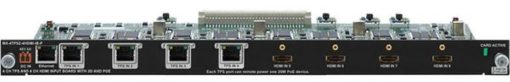 Lightware MX-4TPS2-4HDMI-IB-P TPS and HDMI Combo Input Board with PoE