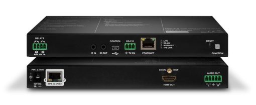 Lightware HDMI-TPS-RX110AY-Plus HDBaseT™ Receiver with Relay Modules and Balanced Audio Out