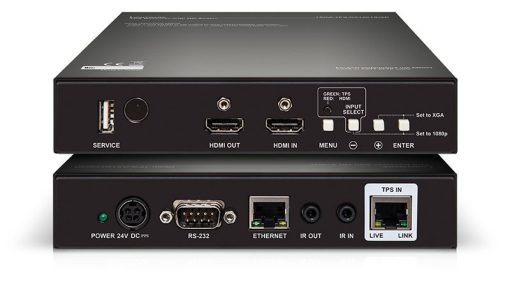 Lightware HDMI-TPS-RX120-HDSR HDBaseT™ Compatible HD Video Scaler and Receiver with Local HDMI Input