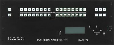 Lightware MX-FR17R 17x17 Digital Crosspoint Router Frame