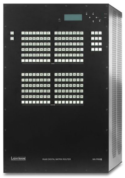 Lightware MX-FR80R 80x80 Crosspoint MX Modular Digital Router Frame
