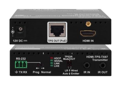 Lightware HDMI-TPS-TX87 TPS Extender for Single CATx Cable with Poe