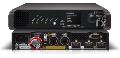 Lightware HDMI20-OPTC-TX220-Fox HDMI 2.0 Full 4K Fiber Optical Extender with Gigabit Ethernet