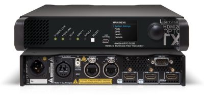 Lightware HDMI20-OPTC-TX220-PCN HDMI 2.0 Full 4K Fiber Optical Extender with Gigabit Ethernet