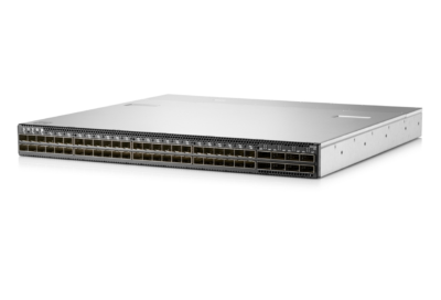 HPE SN2410bM 10GbE 48SFP+ 8QSFP28 Power to Connector Airflow Switch