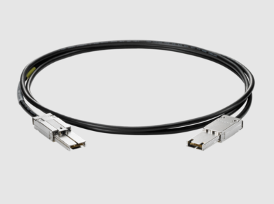 HPE Mini SAS High Density to Dual 2‑lane Mini SAS High Density External Fanout 1 Meter Cable
