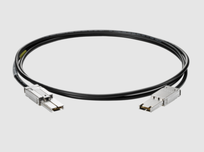 HPE Mini SAS High Density to Dual 2‑lane Mini SAS High Density External Fanout 4 Meter Cable