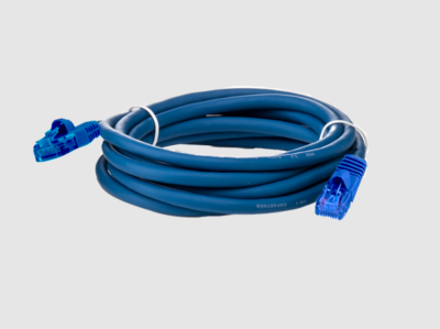 HPE 3.0m Blue CAT6 STP Cable Data
